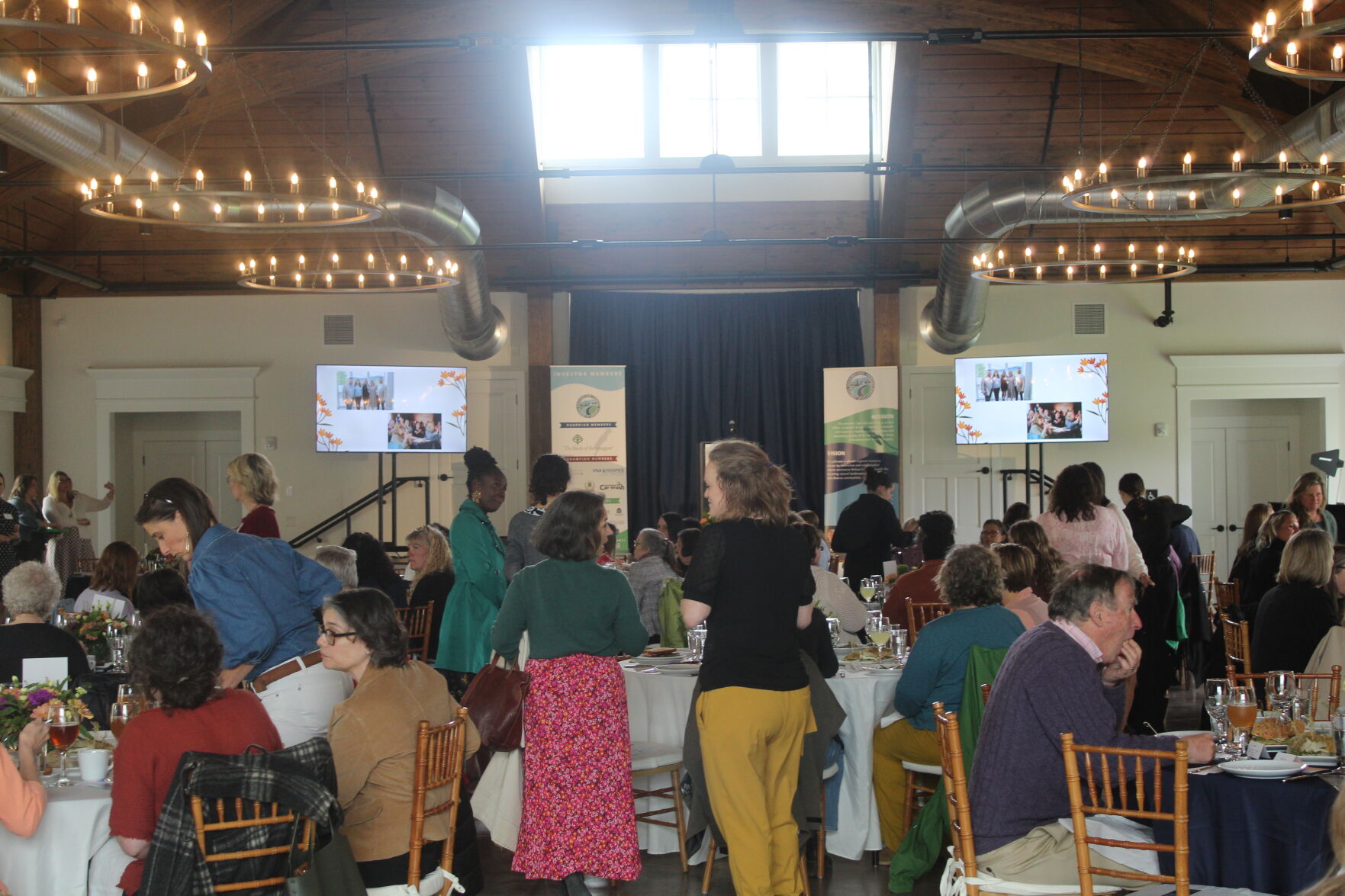 Over 150 attendees at the fifth annual Women in Leadership Luncheon, Lincoln Hall at Hildene.
