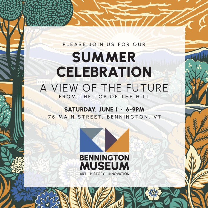 Official event graphic for Summer Celebration: A View of the Future from the Top of the Hill.