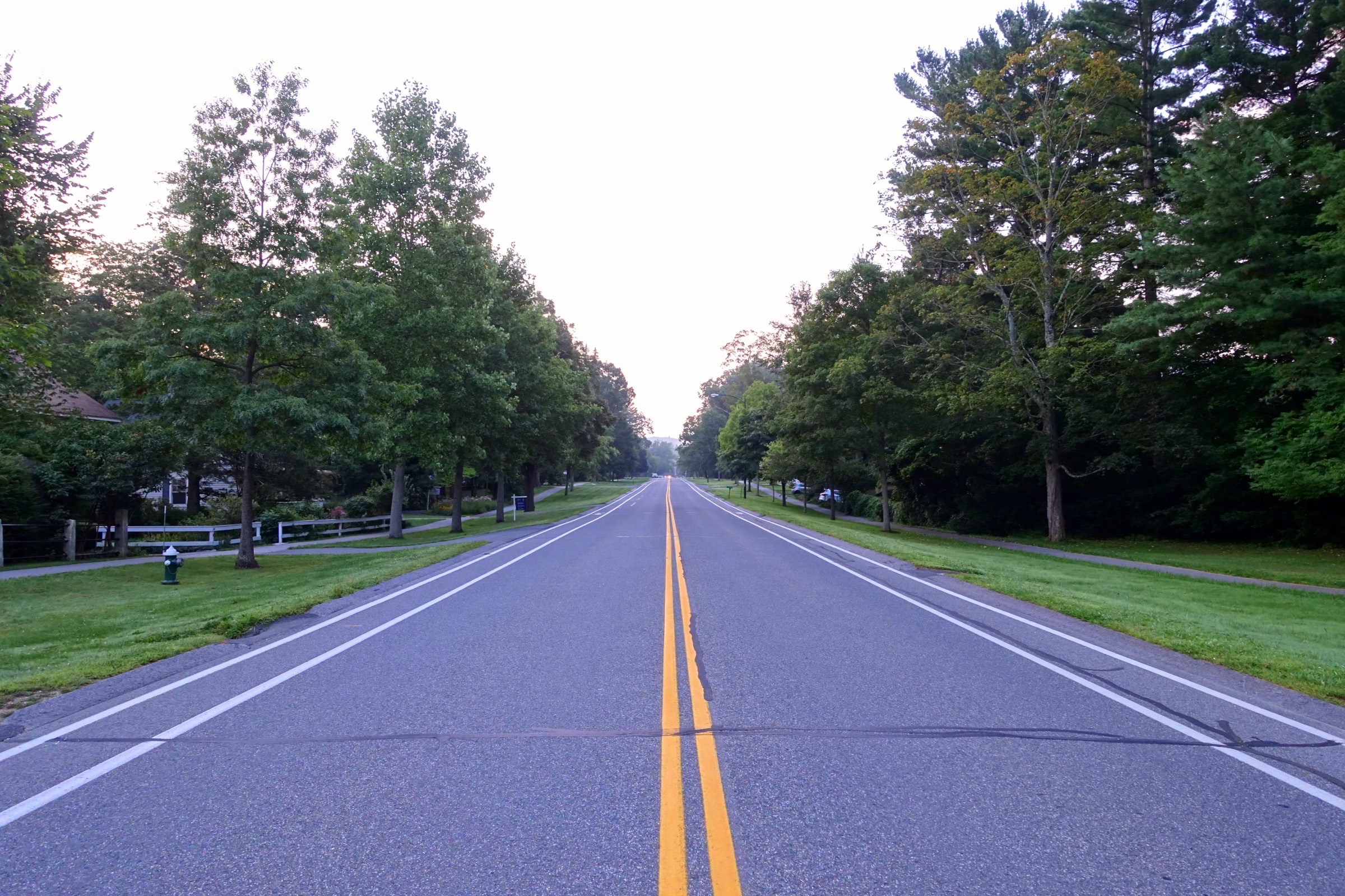 Main Street in Stockbridge, Massachusetts, in the Berkshires.