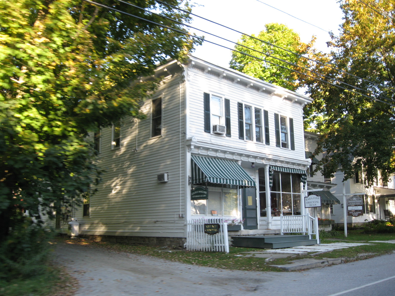The village of Dorset, Vermont.