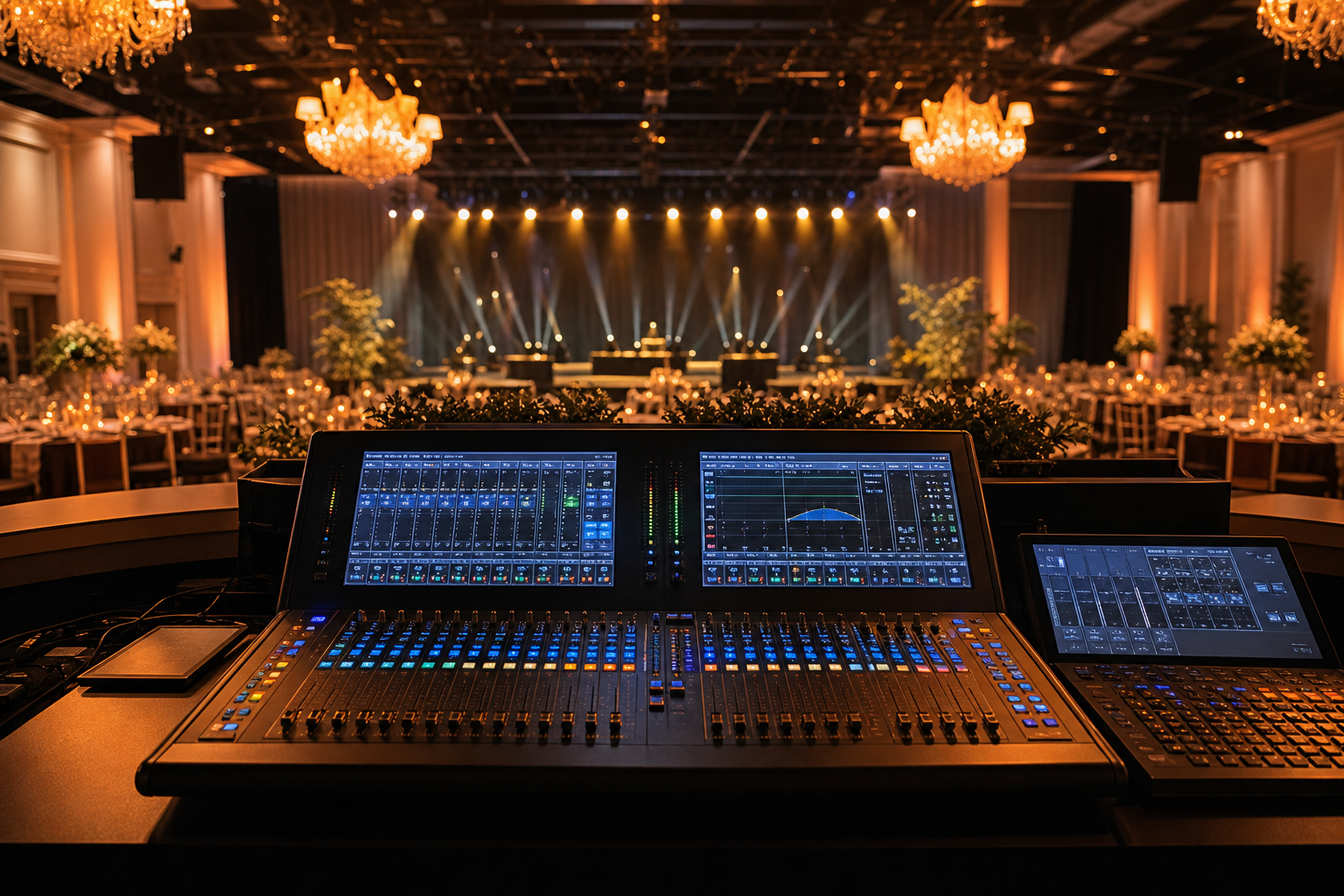 A fresh front-of-house setup with a new AV partner.