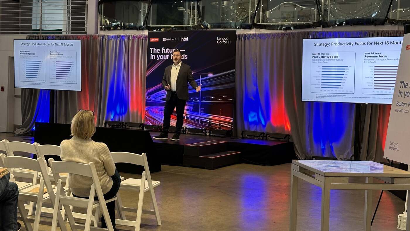 Lenovo Demo Days in Boston on March 12, 2025.