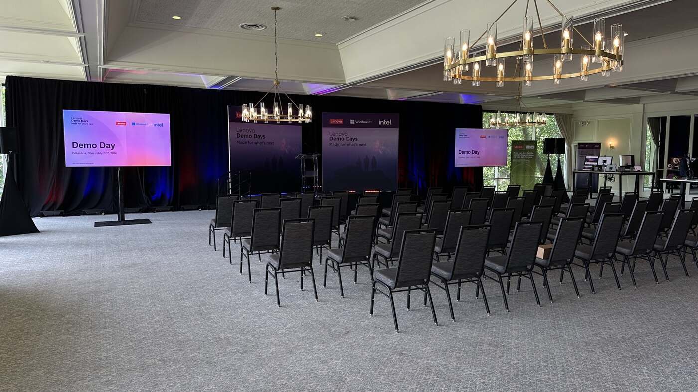 Lenovo Demo Days in Columbus on July 22, 2026.