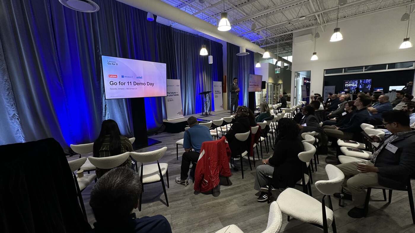 Lenovo Demo Days in Toronto on November 21, 2024.