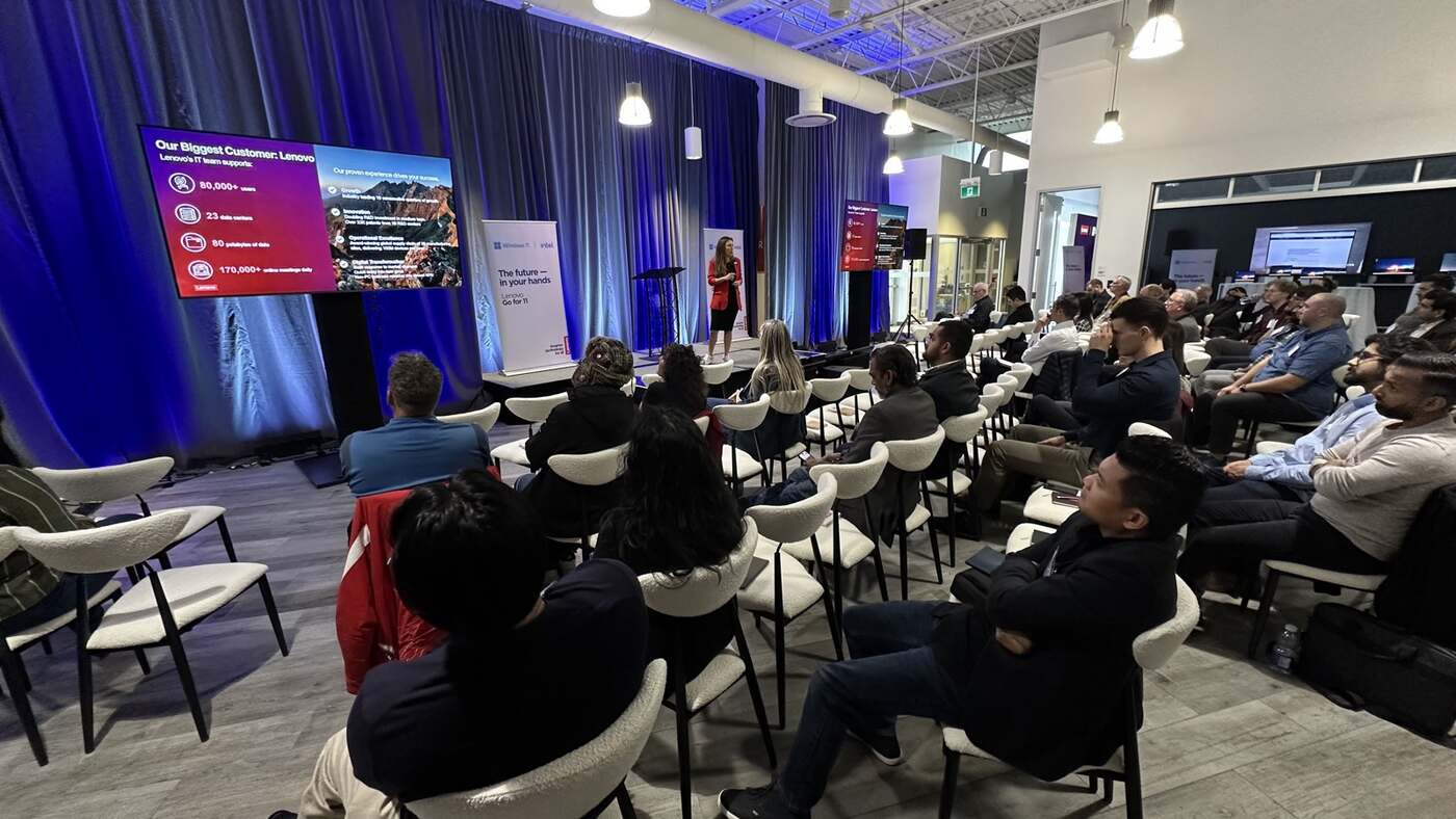 Lenovo Demo Days in Toronto on November 21, 2024.