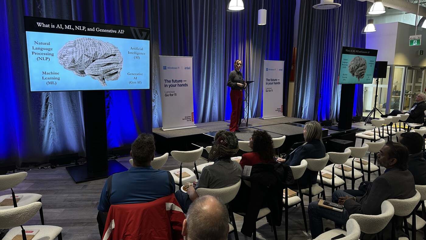 Lenovo Demo Days in Toronto on November 21, 2024.
